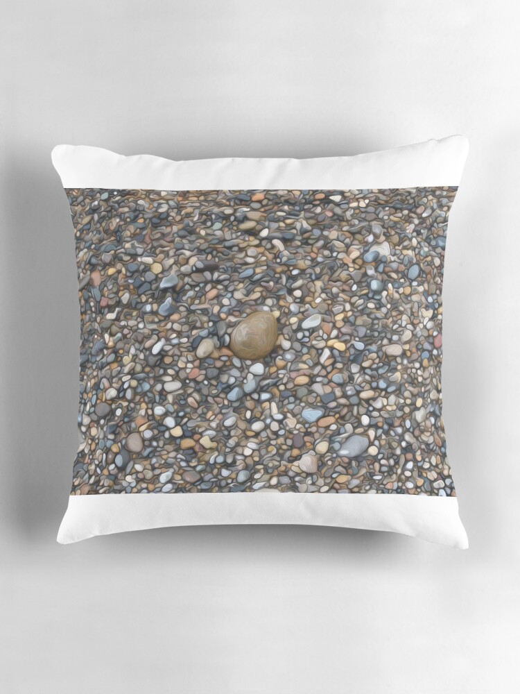 Thumbnail 3 of 4, Pillow, Paint Rocks designed and sold by KWAPhoto.