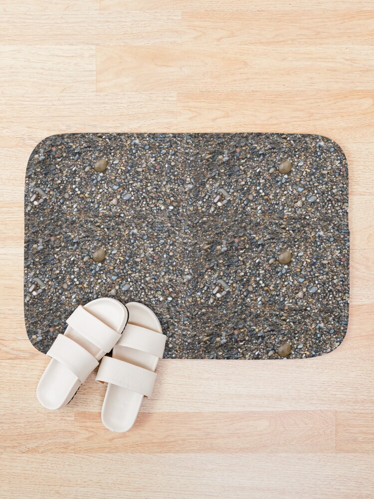 Thumbnail 1 of 6, Bath Mat, Paint Rocks designed and sold by KWAPhoto.