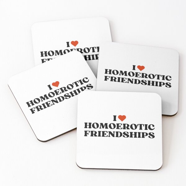 Item preview, I Heart Homoerotic Friendships designed and sold by lctheders.