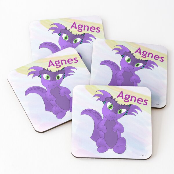 Item preview, Agnes with her name. designed and sold by Mell0wpaintings.