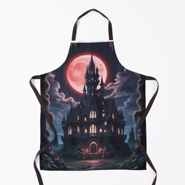 Item preview, Gothic Castles Bloods Moon Night Supernatural Photo designed and sold by ART ATTACK ZONE.
