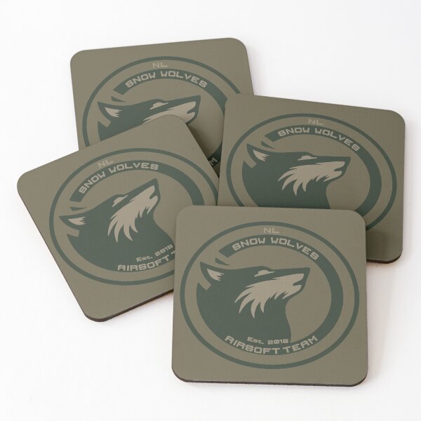 Item preview, Snow Wolves Airsoft Team )Green) designed and sold by testdude.