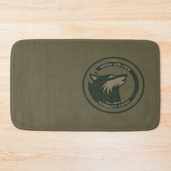 Item preview, Snow Wolves Airsoft Team )Green) designed and sold by testdude.