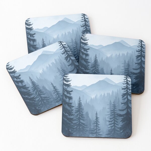 Item preview, Mystic Pine Forest designed and sold by PrintSmithArt.