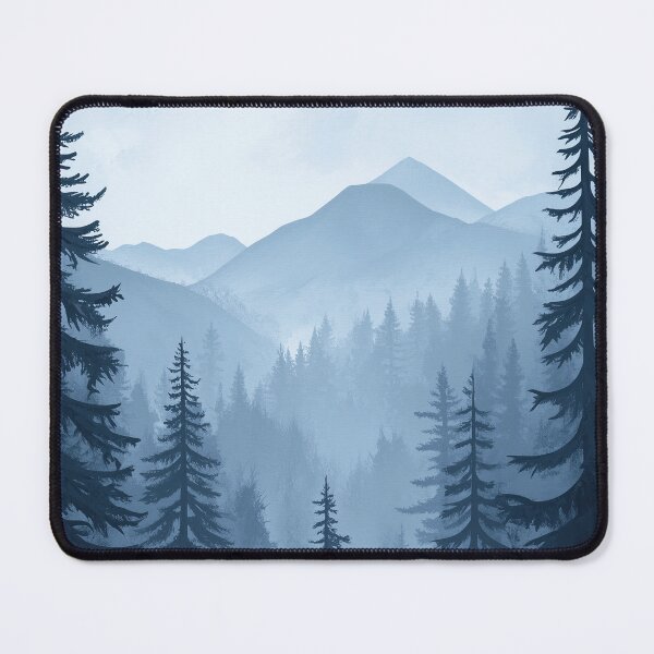 Item preview, Mystic Pine Forest designed and sold by PrintSmithArt.