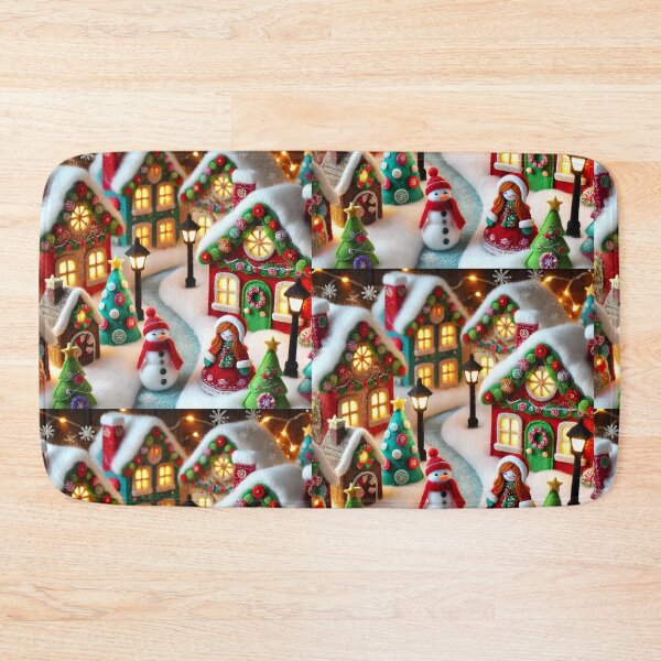 Item preview, Whimsical Felt Christmas Wonderland designed and sold by Alta-store.