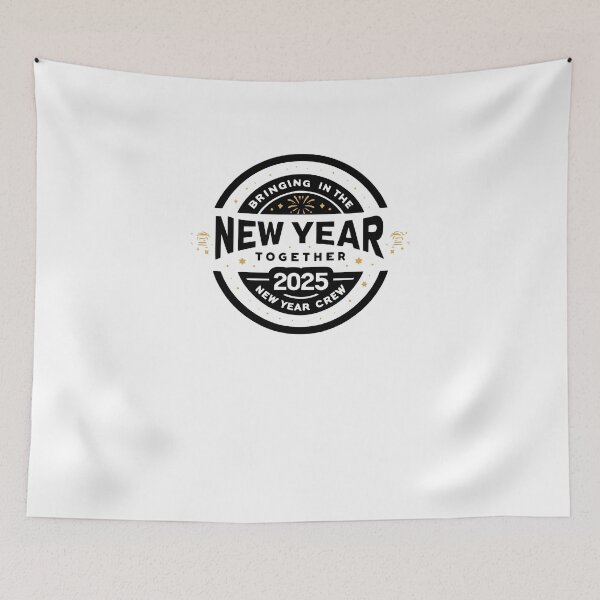 Item preview, Bringing in the New Year Together 2025 Crew Design designed and sold by JustBeeAwesome.