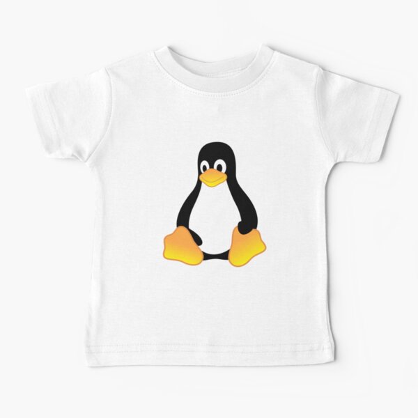 Tux Mascot T-Shirt Penguin Linux Logo Baby T-Shirt