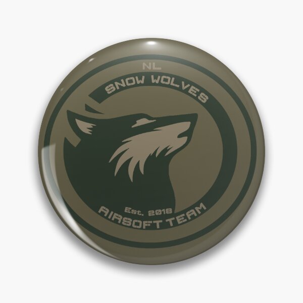 Item preview, Snow Wolves Airsoft Team )Green) designed and sold by testdude.