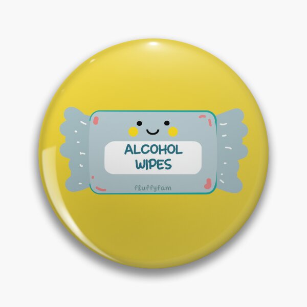 Item preview, Cute alcohol wipes designed and sold by fluffyfamcraft.
