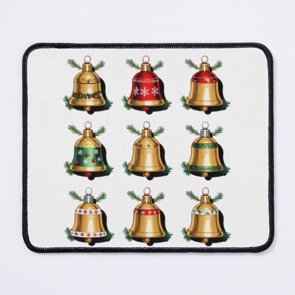 Item preview, Christmas Golden Bells Pattern,Christmas Bells pattern,Holiday Pattern,Christmas Pattern, christmas designed and sold by Expressions-Sel.