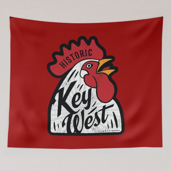 Item preview, Key West Florida - Chicken designed and sold by deadmansupplyco.