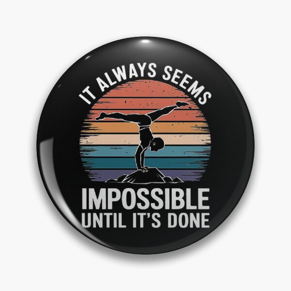 Item preview, Inspirational Gymnast: Balancing the Impossible on a Sunset Horizon designed and sold by love3617.
