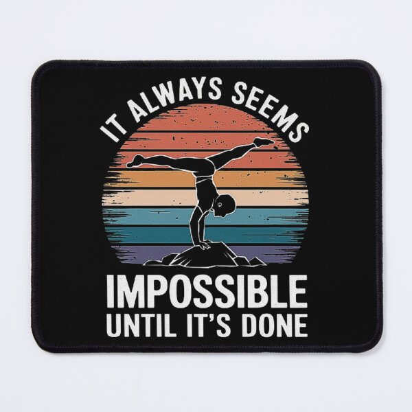 Item preview, Inspirational Gymnast: Balancing the Impossible on a Sunset Horizon designed and sold by love3617.