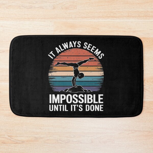 Item preview, Inspirational Gymnast: Balancing the Impossible on a Sunset Horizon designed and sold by love3617.
