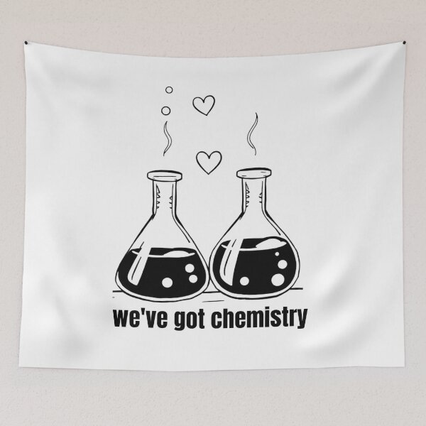 Item preview, Laboratory Valentines, Chemistry Teacher Scientist, Chemistry Student, Lab Technician, Love, we've got chemistry designed and sold by Invisible-Cult.
