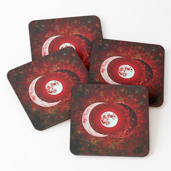 Item preview, Triple Blood Moon  designed and sold by Earth Nature Creations.