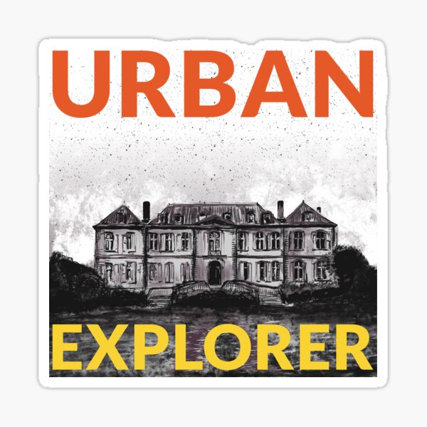 Item preview, Urban Explorer – Discovering Forgotten Mansions & Hidden Ruins Urbex designed and sold by Honziq.