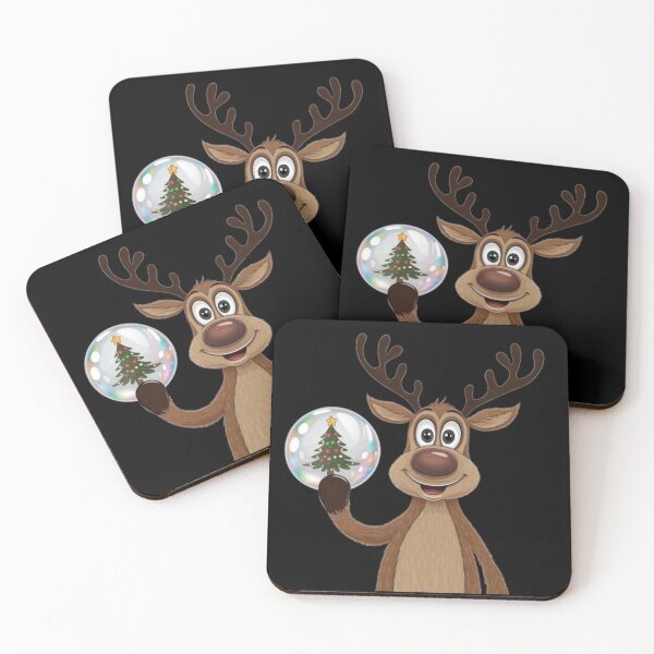 Item preview, Smiling reindeer designed and sold by MargoMalej.
