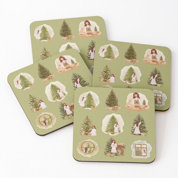 Item preview, Christmas Watercolor Designs Bundle designed and sold by whereisOlga_.