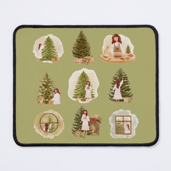 Item preview, Christmas Watercolor Designs Bundle designed and sold by whereisOlga_.