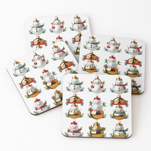 Item preview, Christmas Snowman Balls Pattern,Christmas Snowman pattern,Holiday Pattern,Christmas Pattern, christmas designed and sold by Expressions-Sel.