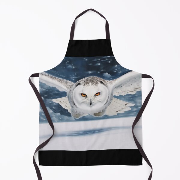 Item preview, Snowy Owl in Flight designed and sold by PetsArt.