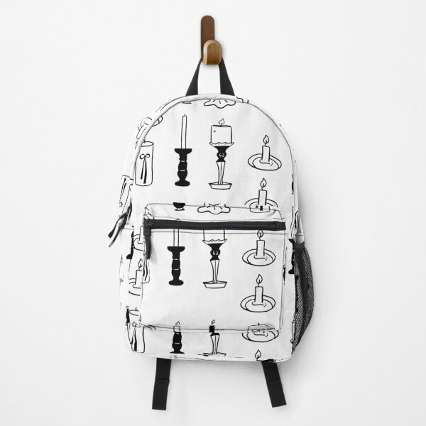 Item preview, Candlelight Charm: Minimalist Black and White Art designed and sold by RM-Journey.