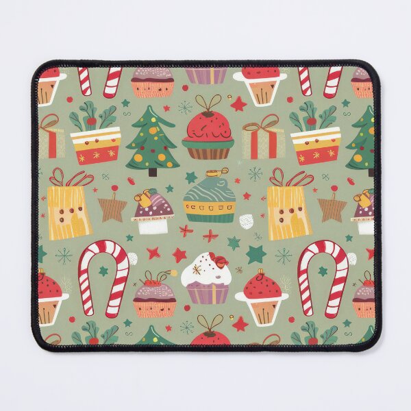 Item preview, Christmas Vintage gifts and desserts Pattern, Christmas gifts Pattern,Holiday Pattern,Christmas Pattern, christmas,Christmas Vintage Pattern designed and sold by Expressions-Sel.