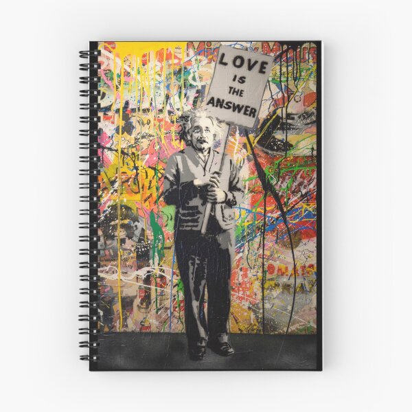 Item preview, Banksy - Love Is The Answer Einstein designed and sold by ByOxCe.