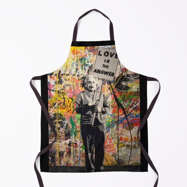 Item preview, Banksy - Love Is The Answer Einstein designed and sold by ByOxCe.