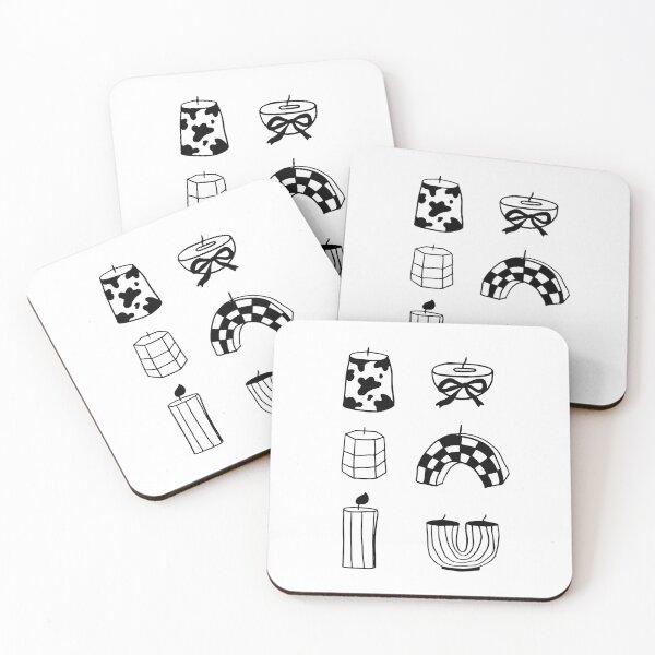 Item preview, Candle Magic: Minimalist Black & White Art designed and sold by RM-Journey.