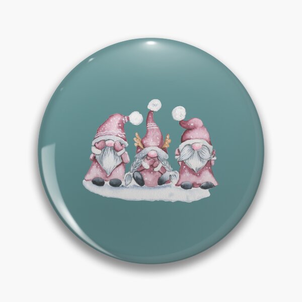 Item preview, Three Snowy Gnomes - see no, hear no, speak no designed and sold by HomeFreewithMe.