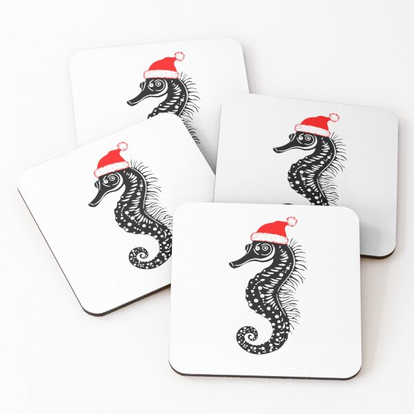 Item preview, Festive Seahorse Wonderland designed and sold by JollyCritters.