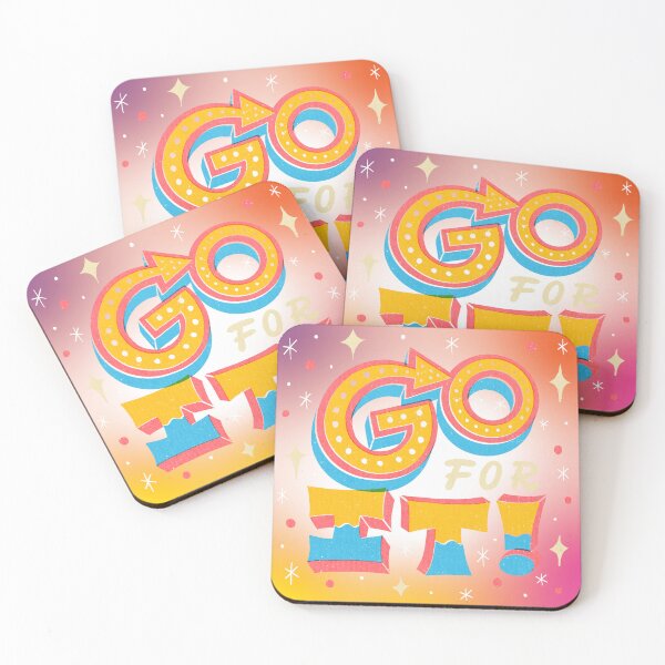 Item preview, Go For It: Motivational Design designed and sold by Arte82.