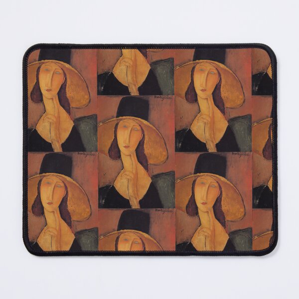 Item preview, Portrait of a Woman  Jeanne Hébuterne  in Large Hat designed and sold by TeeARTHY.
