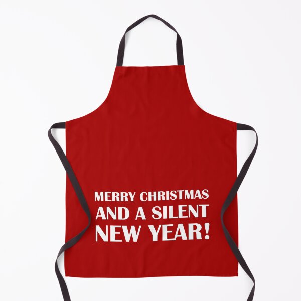 Item preview, Merry Christmas and a Silent New Year!: Red edition / Introvert Joke Funny T-Shirt Label designed and sold by introvertvibes.