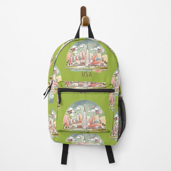 Item preview, Enola USA" Watercolor Sticker Design, designed and sold by PaintMeWorld.