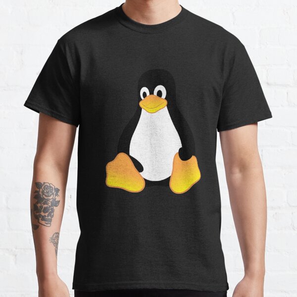 Linux penguin outlet t shirt