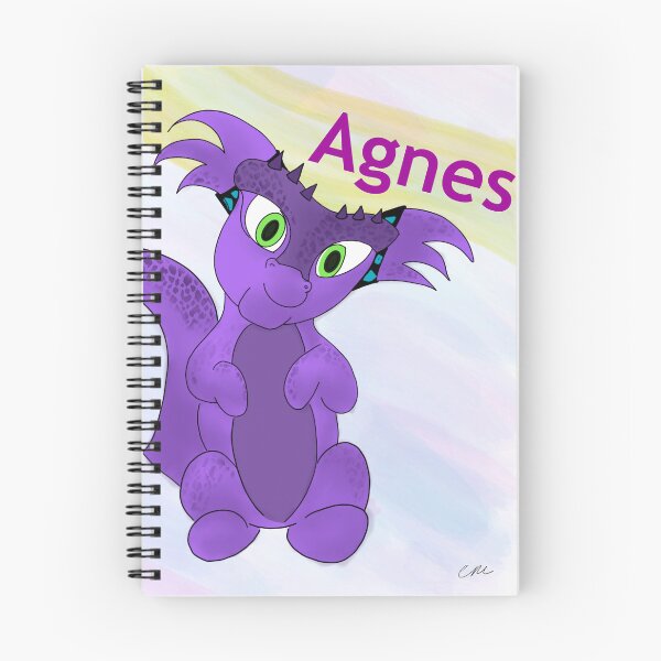 Item preview, Agnes with her name. designed and sold by Mell0wpaintings.