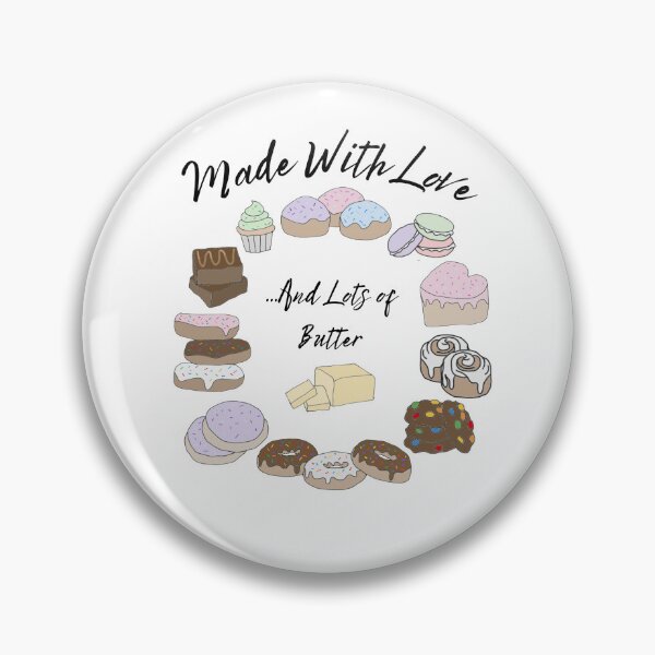 Item preview, Made with Love... and Lots of butter Dessert Edition designed and sold by Sweet-Stitches.
