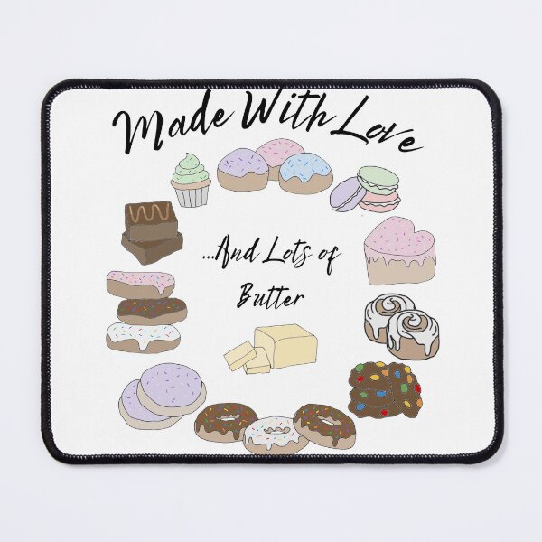 Item preview, Made with Love... and Lots of butter Dessert Edition designed and sold by Sweet-Stitches.