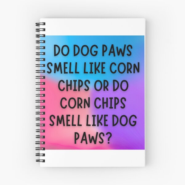 Item preview, Funny Dog Paws & Corn Chips Text Design – Vibrant Humor for Dog Lovers designed and sold by Fredster1966.