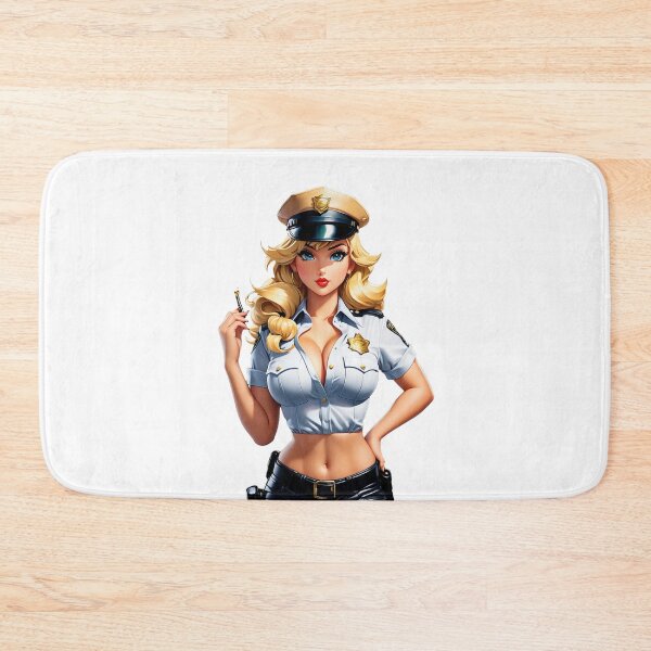 Item preview, Blonde Pinup Girl Police designed and sold by Bunmigraphics .