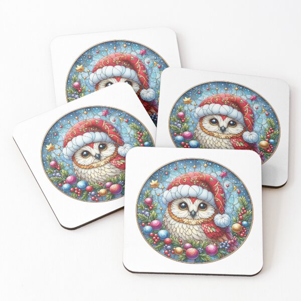 Item preview, Festive Owl designed and sold by JonysCreativeDesigns.
