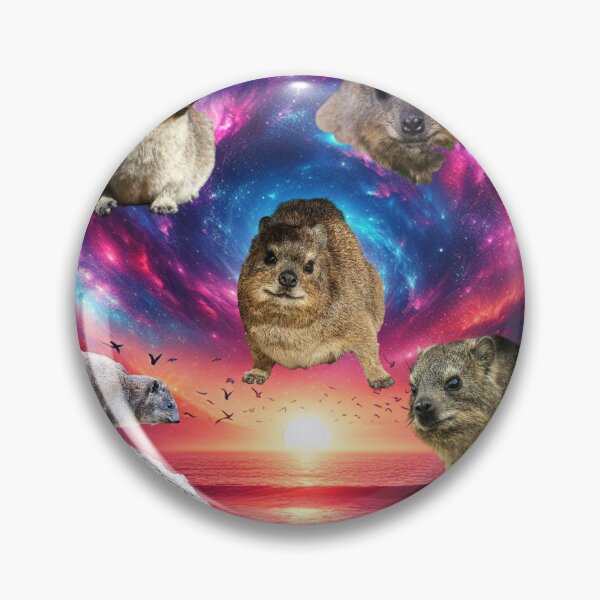 Item preview, mystical hyrax on beach  designed and sold by cmarsi13.