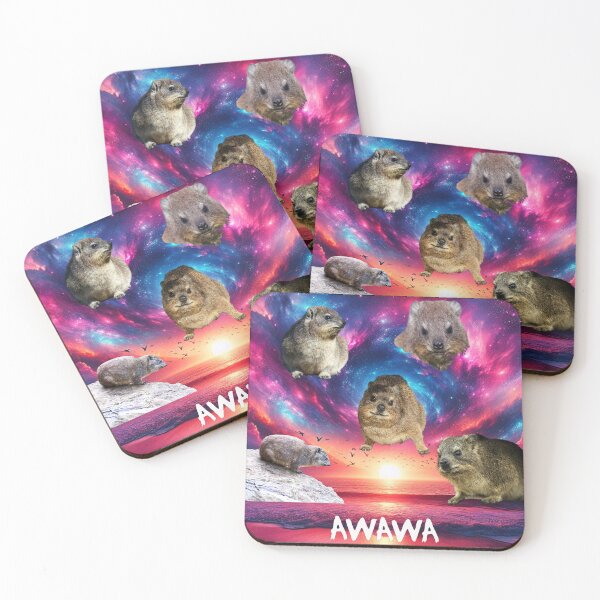Item preview, mystical hyrax on beach  designed and sold by cmarsi13.
