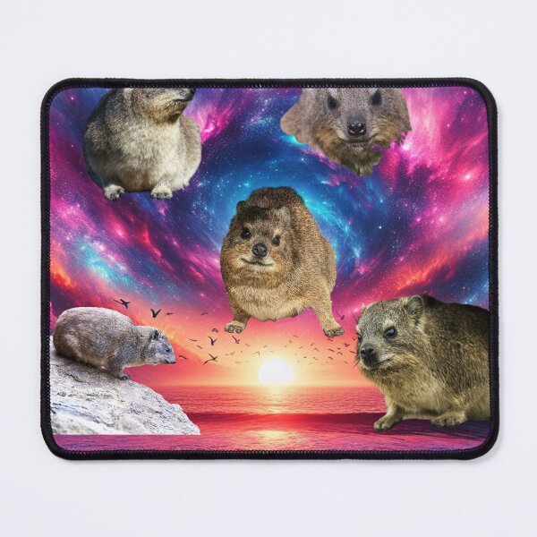 Item preview, mystical hyrax on beach  designed and sold by cmarsi13.