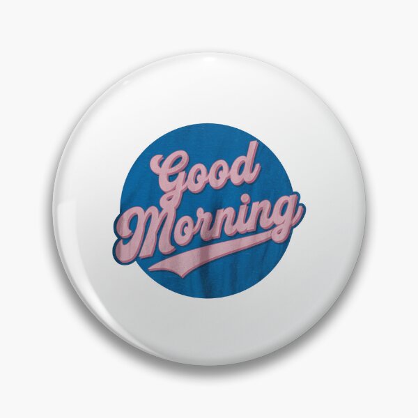 Item preview, Good Morning Sticker designed and sold by lemurdesigns.