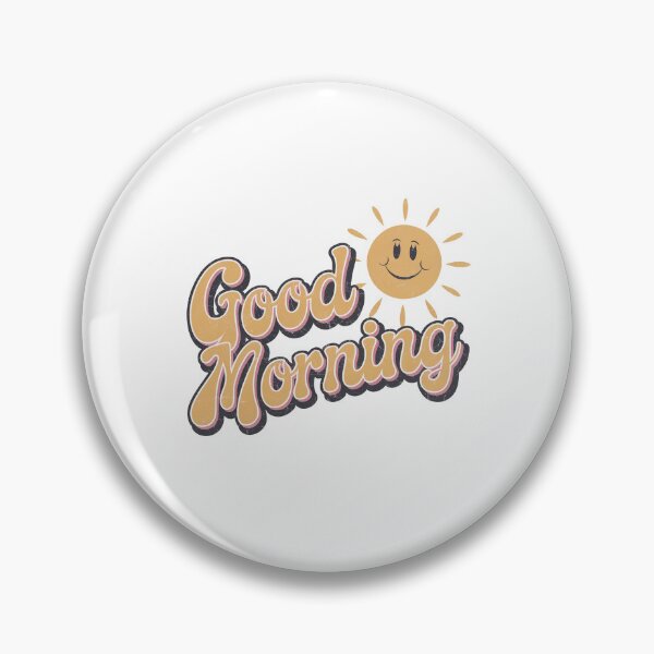 Item preview, Good Morning Sticker 1 designed and sold by lemurdesigns.